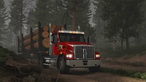 American Truck Simulator – Western Star 49X - vehicle simulation