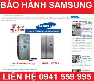 [Review] 10 Địa Chỉ Sửa Tủ Lạnh Samsung Tốt Nhất Ở Hà Nội