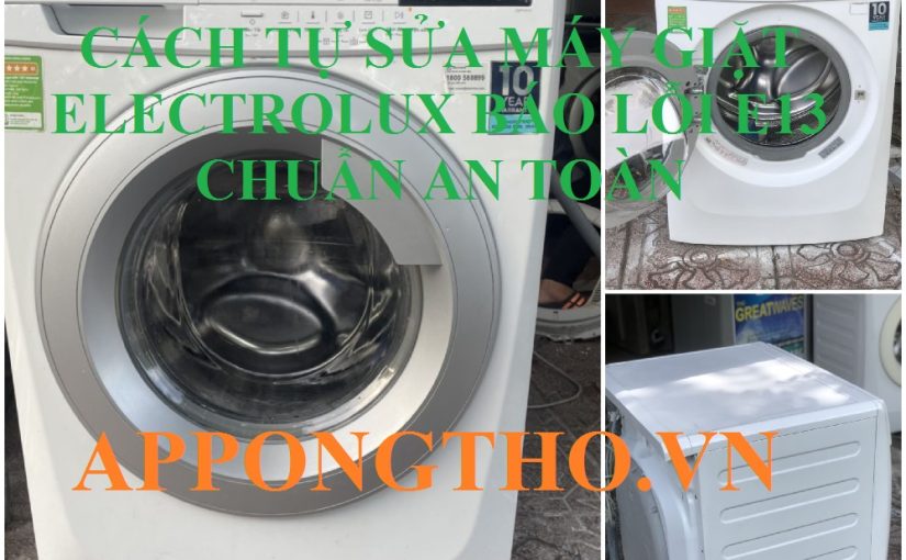 Bảo trì có ngăn ngừa lỗi E13 máy giặt Electrolux không?