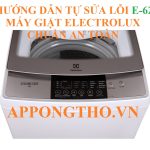 Máy giặt Electrolux lỗi E62 những bước sửa hiệu quả