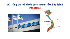 Thời hạn bảo hành sản phẩm – Panasonic Việt Nam