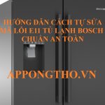 Linh kiện để sửa lỗi E11 tủ lạnh Bosch có đắt không?