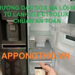 Tủ lạnh Electrolux báo lỗi 5B cần chú ý điều gì?