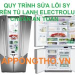 Hỏi đáp lỗi SY tủ lạnh Electrolux Side By Side ( FAQ )
