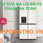Lỗi ER-FS xảy ra với tất cả các model tủ lạnh LG không?