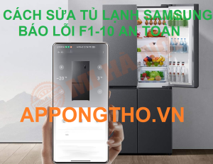 Có cần thiết phải gọi thợ khi tủ lạnh Samsung báo lỗi F1-10 không?