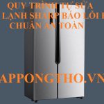 Tủ lạnh Sharp lỗi H-04 thường xuất hiện khi nào?