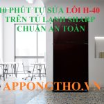 Tủ Lạnh Sharp Lỗi H40 Nguy Cơ Tiềm Ẩn Bạn Chưa Biết