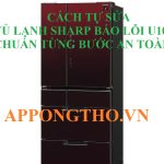 Tủ lạnh Sharp bị lỗi U10 có do bản lề cửa bị hỏng không?